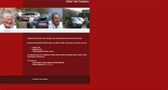 Desktop Screenshot of dalescabcompany.co.uk